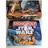 Image 1 : Two StarWars games. Episode l Battle for Naboo & a New StarWars travel monopoly.