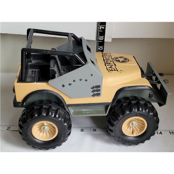1986 Tonka Jeep Enforcer. Like new condition. - Schmalz Auctions
