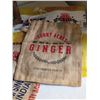 Image 3 : 3D wood kitchen/ restaurant salsa sign. Burlap rice & ginger bags.