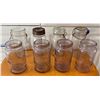 Image 1 : Vintage Purple Economy, Acme, Perfect, Safety Seal Glass Jars x 8