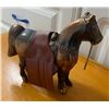 Image 2 : 1950’s Large Cast Bronzed Metal Carnival Horse