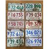 Image 1 : 10 Saskatchewan License Plates: 1970, 1971, 1972, 1974, 1975, 1976