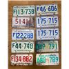 Image 1 : 10 Saskatchewan License Plates: 1970, 1971, 1972, 1974, 1975, 1976, 1977, 1981