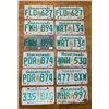 Image 1 : 12 Saskatchewan License Plates: 1996, 1997, 1998, 1999, 2002, 2008