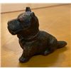 Image 2 : Vintage Scotty Terrier Dog Heavy Bronze Metal Figure - Paper Weight