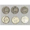 Image 2 : 1964 Silver USA Coins x 2, 1975, 1980, 1997, 2012 United States Five Cent Coins x 4