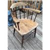 Image 3 : Antique Captain’s Wooden Chair