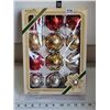 Image 1 : 1970's glass Christmas balls. Made in USA