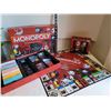 Image 1 : Nightmare before Christmas Monopoly game plus collector S&P shakers.