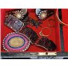 Image 3 : Vintage Japan made, musical jewelry box & contents. Ballerina dances to “I could have danced all nig