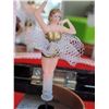 Image 4 : Vintage Japan made, musical jewelry box & contents. Ballerina dances to “I could have danced all nig