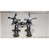 Image 1 : Chrome Bathroom taps for cast iron Bath tub