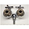 Image 3 : Chrome Bathroom taps for cast iron Bath tub
