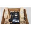 Image 2 : Lot of Vintage Landline Telephones, with table and wall mount