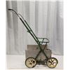 Image 1 : Possibly John Deere, Vintage green Carriage/Stroller/Cart