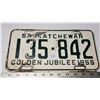 Image 1 : 1955 Saskatchewan Licence plate