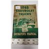 Image 1 : Original 1948 "Chevrolet" Truck operators manual