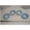Image 3 : 4 Blue Fire king Bowls