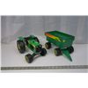 Image 3 : Green Tonka Tractor & Trailer