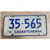 Image 1 : 1976 SK farm license plate