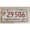 Image 1 : 1971 SK farm plate