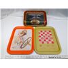 Image 1 : 3 Vintage Coca-Cola trays