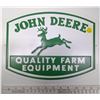 Image 1 : John Deere metal sign quality farm equipment *REPRODUCTION