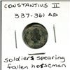 Image 2 : 337-361 AD Constantius II, Soldiers spearing fallen horseman