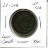 Image 1 : Lower Canada Montreal Un Sou Token, LC-24A
