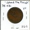 Image 1 : Success to the Fisheries/Speed the Plough Token, PE-5B1