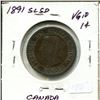 Image 2 : 1891 SL SD  Canada Large Cent