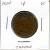 Image 2 : 1909 Canada Large Cent