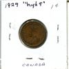 Image 2 : 1929 high '9' variety Canada 1 Cent 1¢