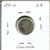 Image 2 : 1881H Canada Silver 5¢