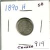 Image 1 : 1890H Canada Silver 5¢