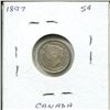 Image 2 : 1897 Canada Silver 5¢