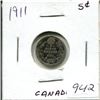 Image 1 : 1911 Canada Silver 5¢