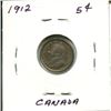 Image 2 : 1912 Canada Silver 5¢