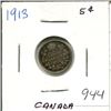 Image 1 : 1913 Canada Silver 5¢