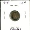 Image 2 : 1914 Canada Silver 5¢