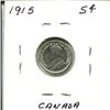 Image 2 : 1915 Canada Silver 5¢