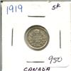 Image 1 : 1919 Canada Silver 5¢