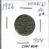 Image 1 : 1926 Near '6' Canada  5¢