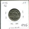 Image 1 : 1946 6/6 Canada 5¢