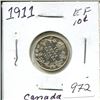 Image 1 : 1911 Canada Silver 10¢