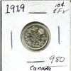 Image 1 : 1919 Canada Silver 10¢