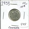 Image 1 : 1933 Canada Silver 10¢