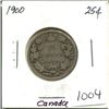 Image 1 : 1900 Canada Silver 25¢