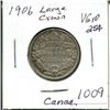 Image 1 : 1906 Large Crown Canada Silver 25¢