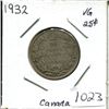 Image 1 : 1932 Canada Silver 25¢